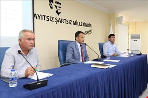 Kaş Belediyesi kasım ayı meclis toplantısı yapıldı  